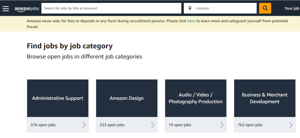 Amazon Me Job Kaise Paye